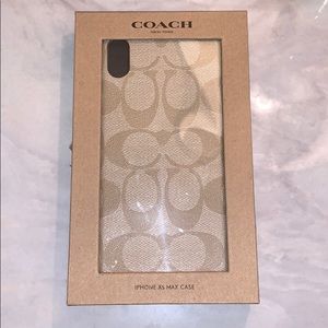 Coach Iphone Xs Max Case NWT